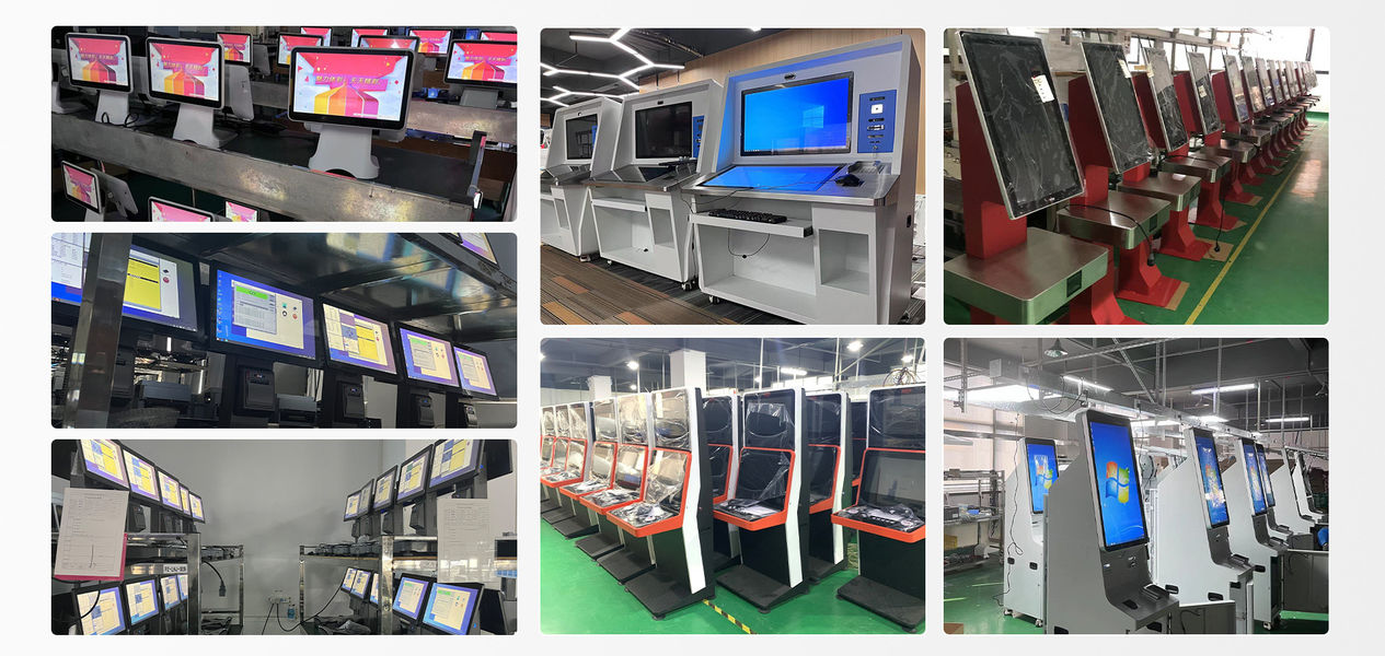 Shenzhen Rookie Information Technology Service Co., Ltd. línea de producción del fabricante